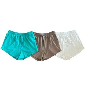 3-Pack Womens Sweat Shorts